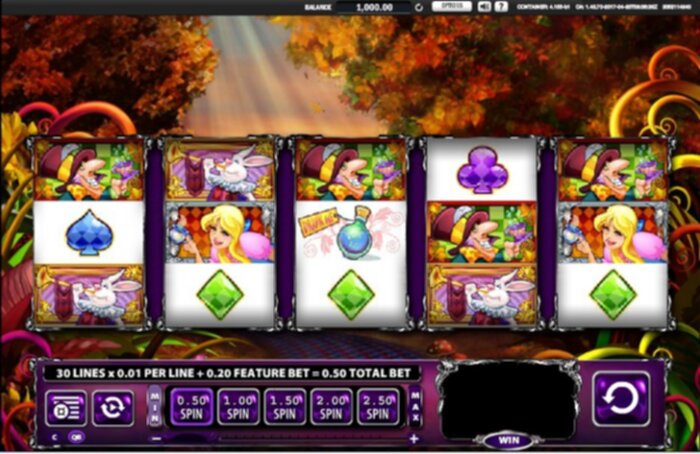 Alice and the Mad Tea Party Slots