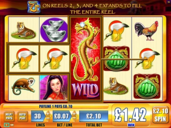 Game of Dragons Online Slot WMS