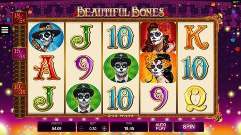 Beatiful bones slots