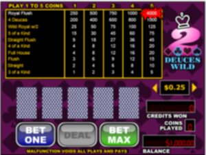 how to play video poker