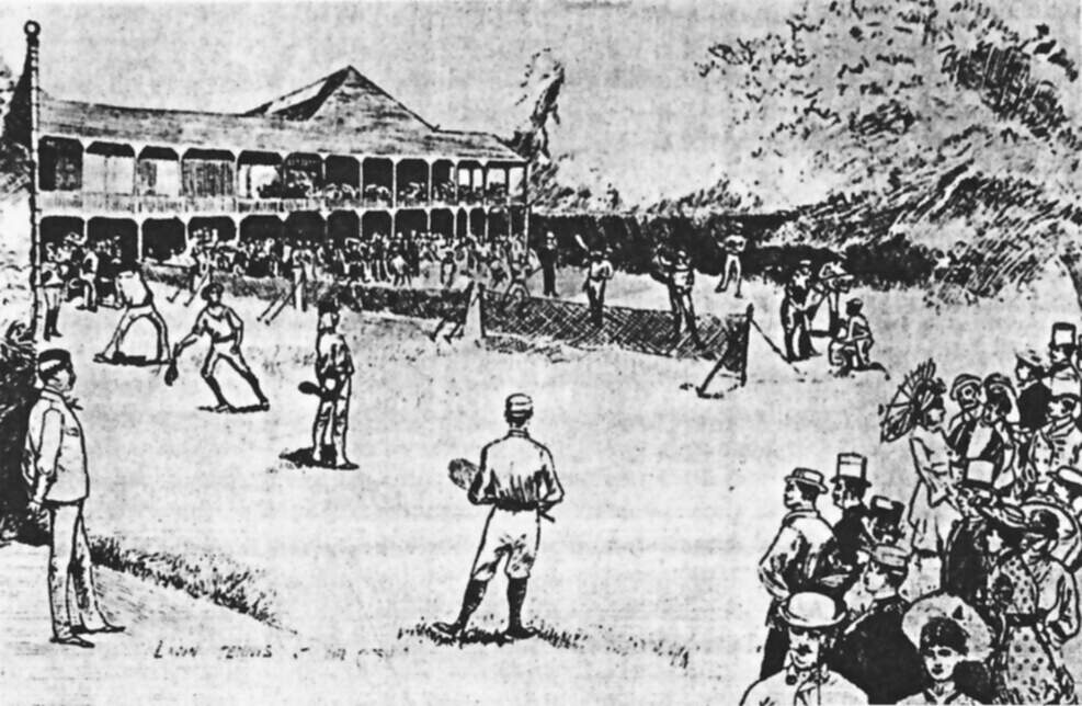 First US Tennis Championship tournament 1881