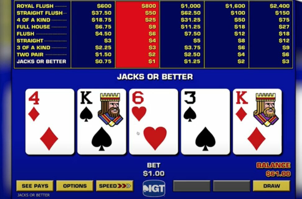 Video Poker Online