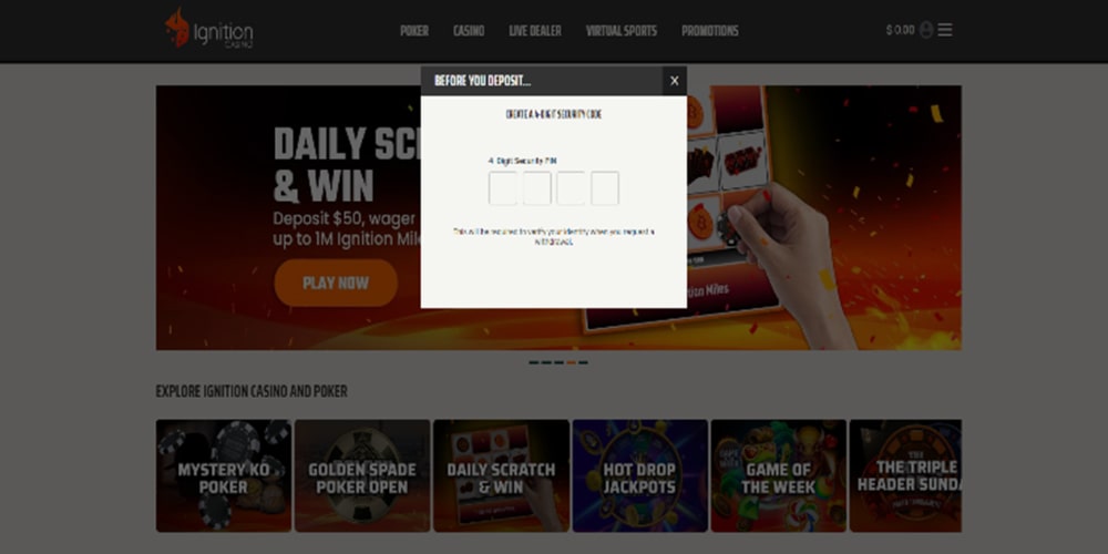 Online Poker Real Money Registration Step 2