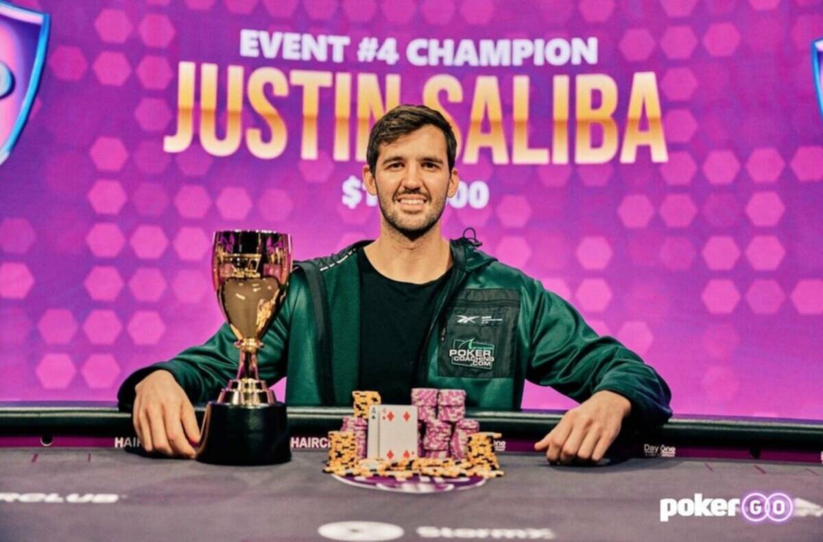 PokerGO Cup Event #4 Won by Justin Saliba for $195,000