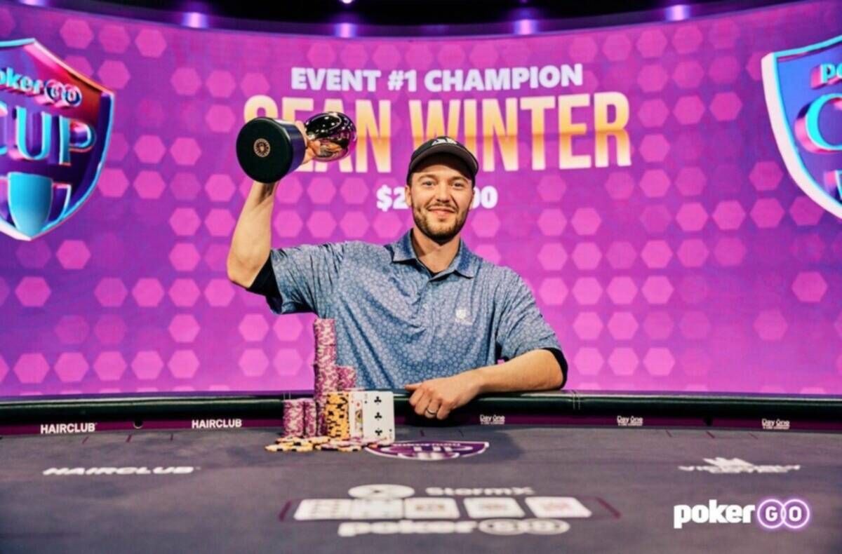 PokerGO Cup Opening Event Won by Sean Winter for $216,000